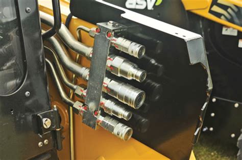 getting air out of case skid steer hydraulics|skid steer bleeding hydraulics.